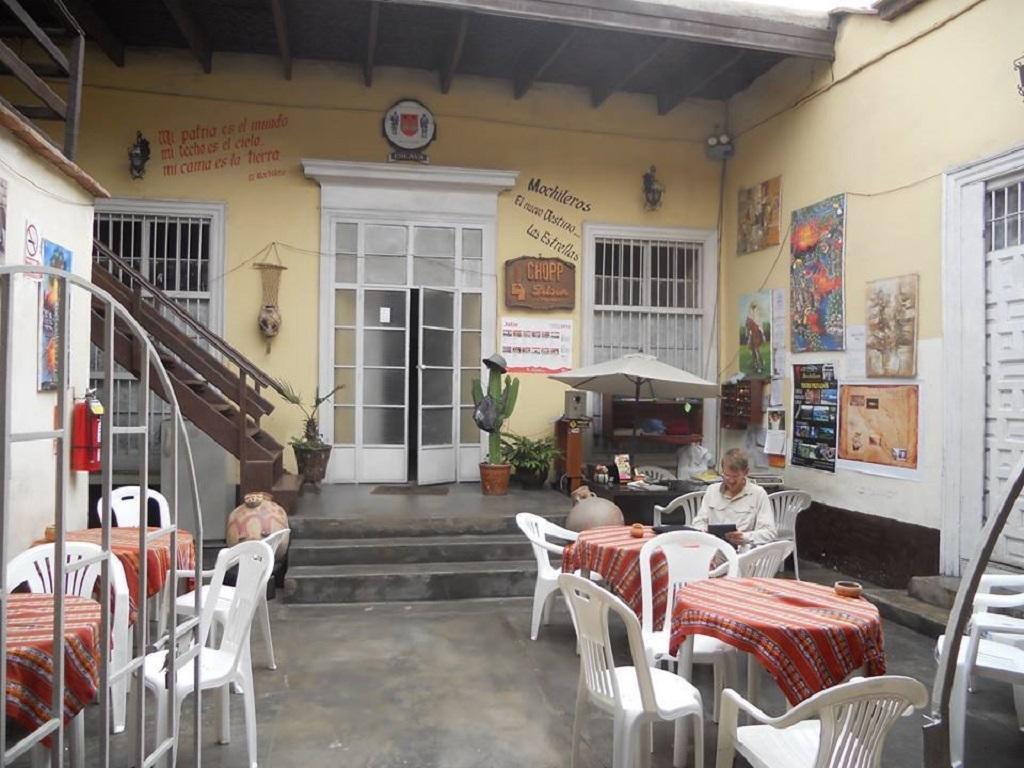 El Mochilero Hostel Trujillo Buitenkant foto