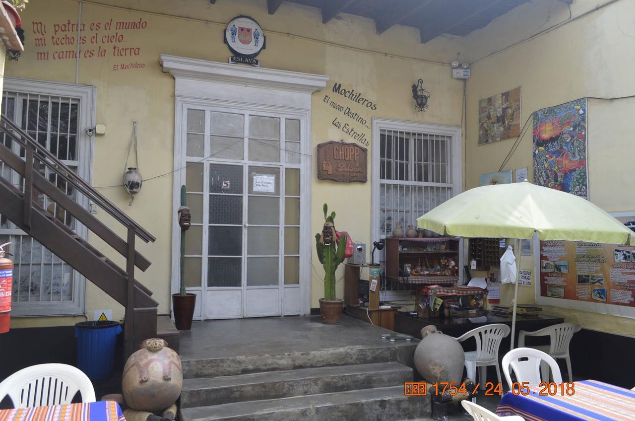 El Mochilero Hostel Trujillo Buitenkant foto