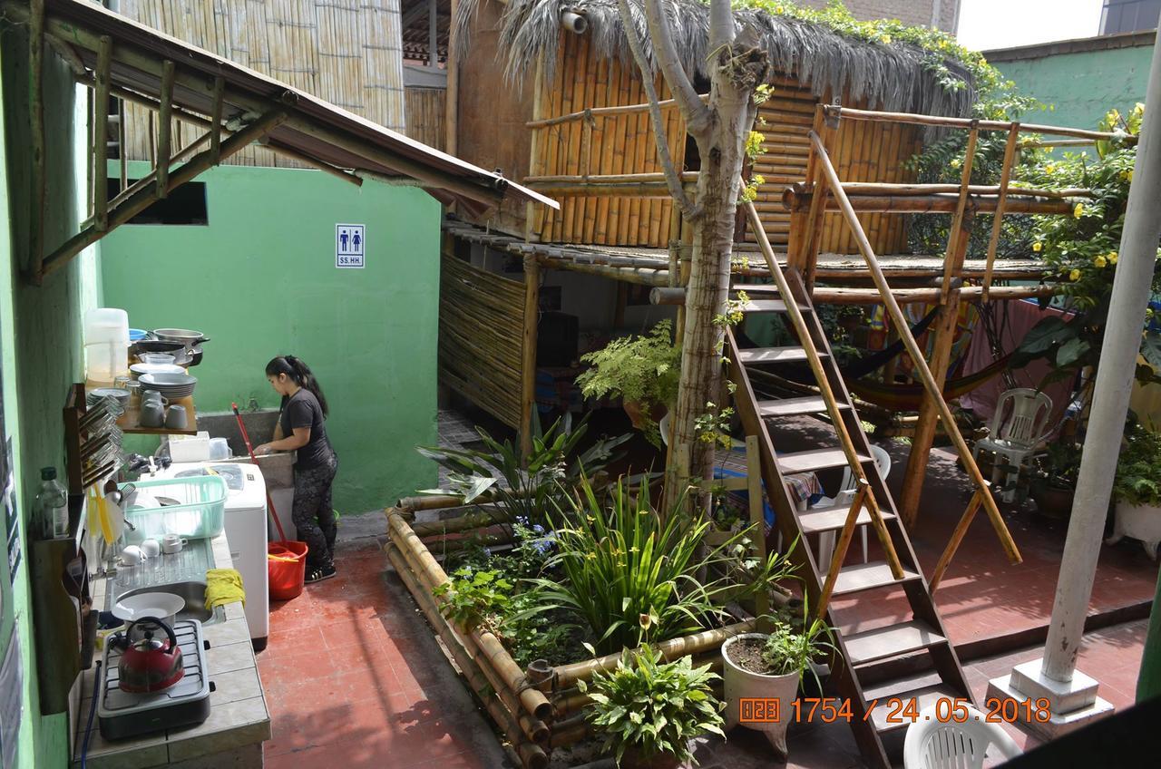 El Mochilero Hostel Trujillo Buitenkant foto
